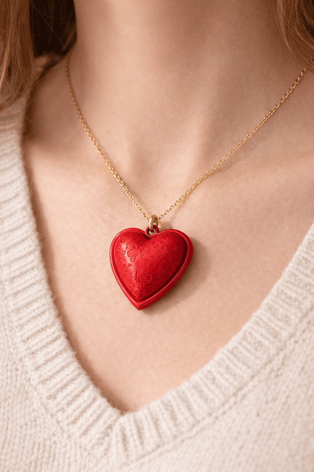 Lumi necklace pendant close-up